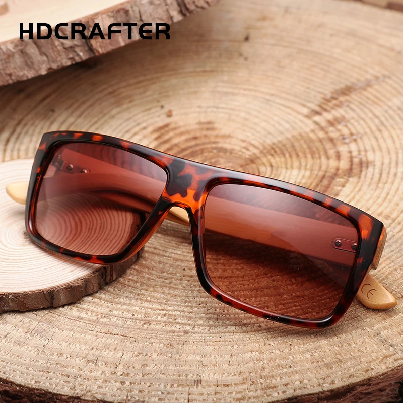 HDCRAFTER 2017 ретро деревянные солнцезащитные очки мужские бамбуковые для женщин и