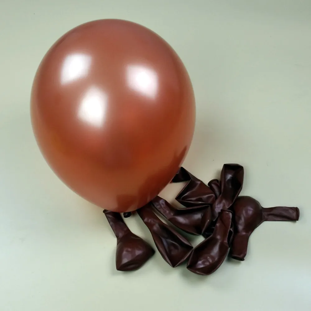 Утолщенные латексные круглые серебряные воздушные шары с жемчугом 12 дюймов 2 8 г