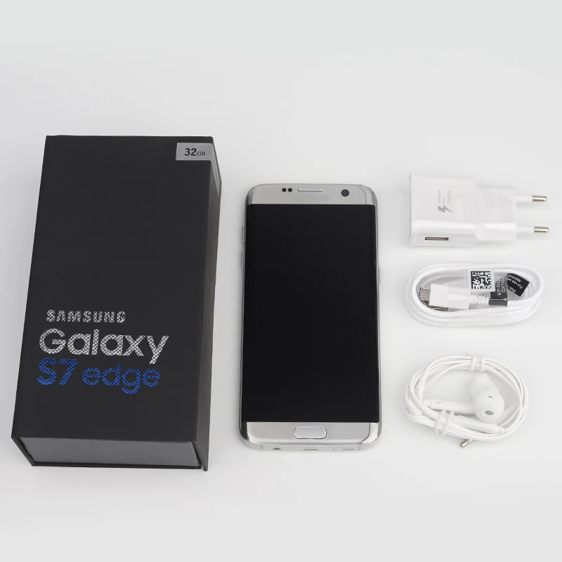 3 дня прибытия Оригинальный разблокированный Samsung Galaxy S7 Edge G935F 4G LTE смартфон 5