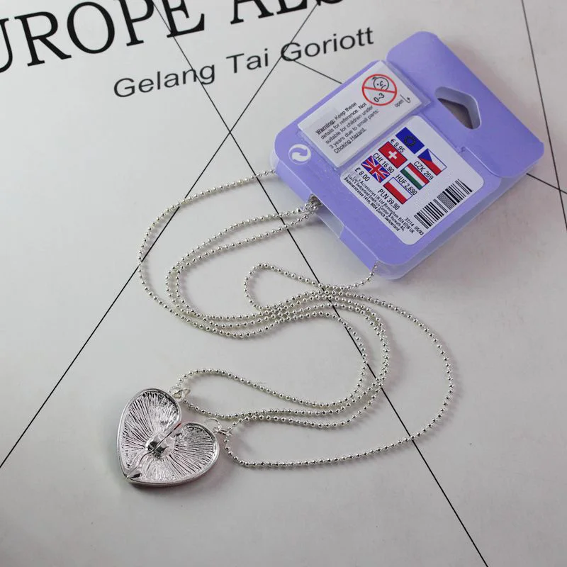 2 шт./компл. Съемный магнит адсорбирующее Сердце Красный Синий цвета друг дружба