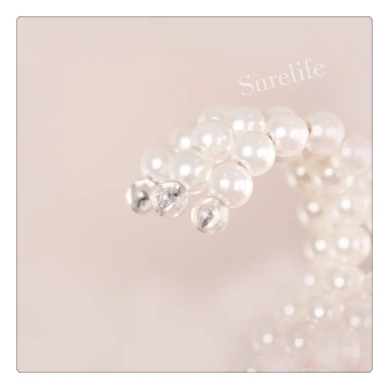 5 шт./лот 40 см Новое поступление жемчужная пластиковая вешалка для одежды пальто