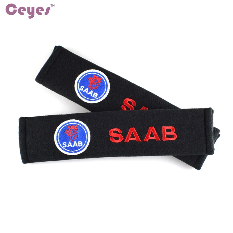 Наплечный чехол Ceyes для автомобильного ремня безопасности Saab 9000 428 03-10 9-3 9-5 93 95