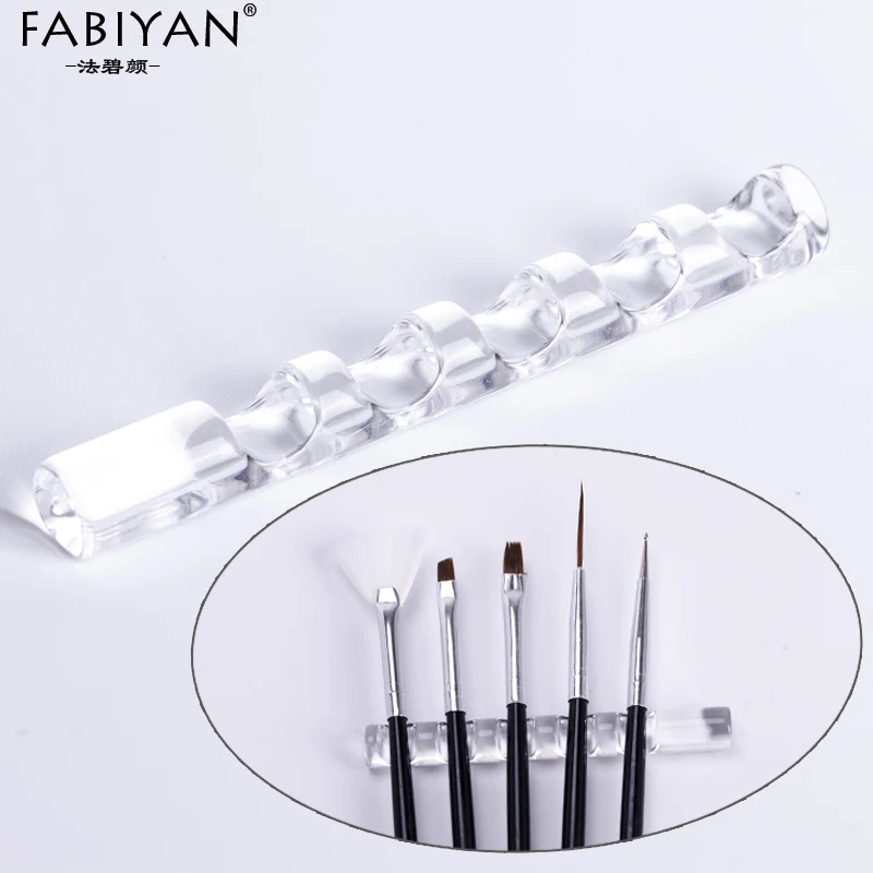 Подставка для кистей и ручек 5 ячеек держатель маникюра инструменты салона |