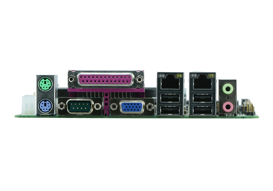 Mini Itx Промышленная материнская плата 1037U/10COM/двойная 24-битная LVDS/POS-машина |