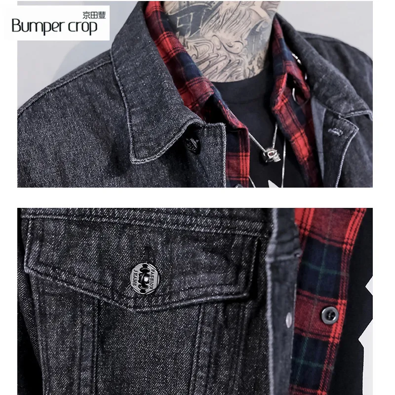 Верхняя одежда из натуральной ткани черные мужские пальто повседневная короткая