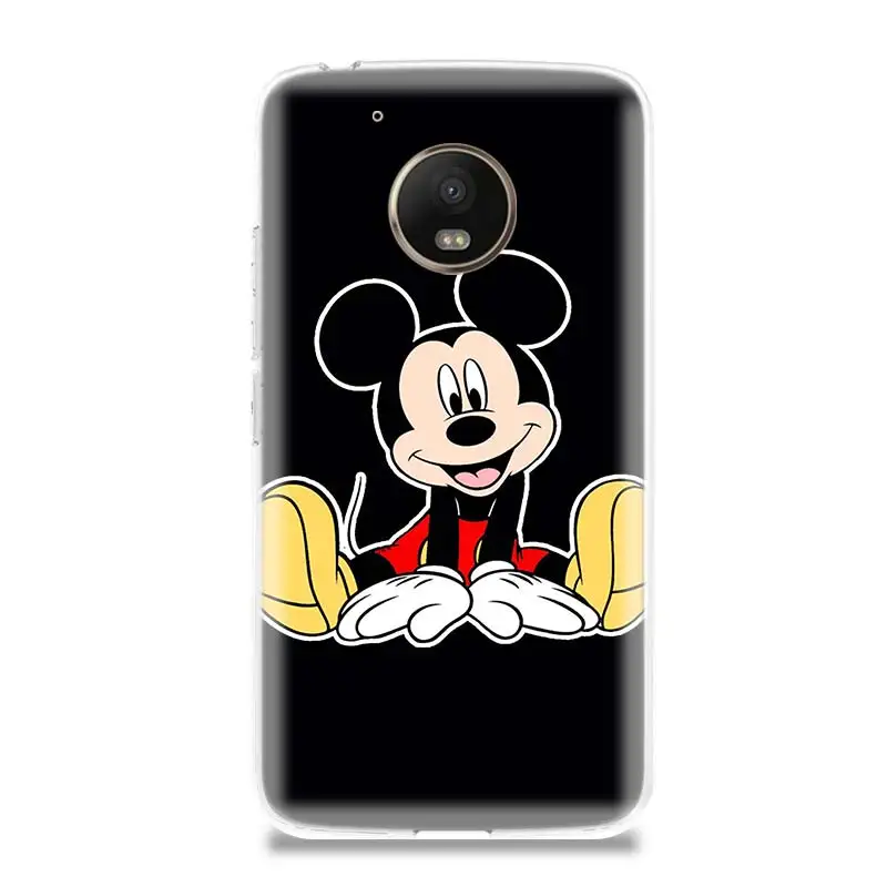 Трендовые аксессуары для телефона с Микки Маусом чехол Motorola Moto G7 G6 G5S G5 E4 Plus G4 E5 Play