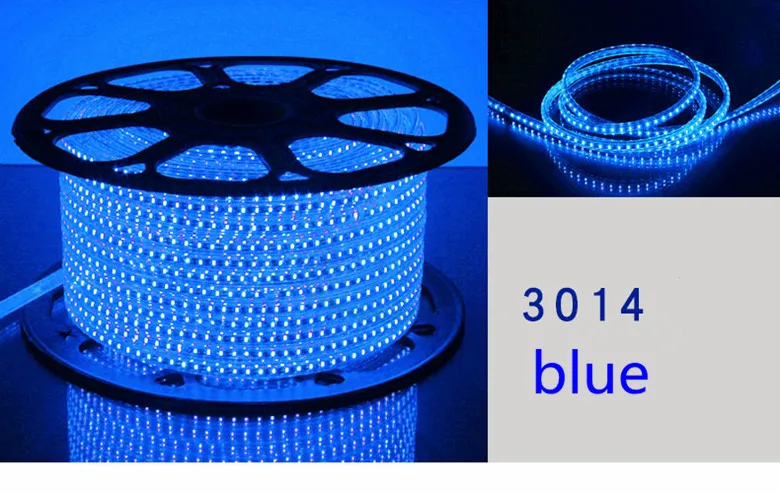 100m 220v двойной ряд 120 светодиодный/м SMD 5730 3014 2835 5050 светодиодный полосы пригодный