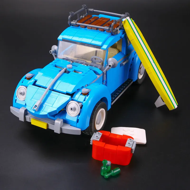 Technic 21001 21002 21003 Volkswagen T1 Camper Building Blocks Bricks Toys Compatible 10220 10252 10242 Christmas Gift | Игрушки и хобби