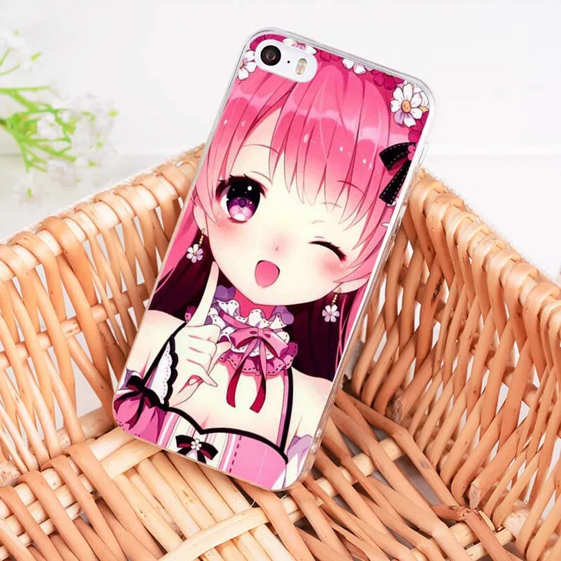 MaiYaCa аниме kawaii Девушка роскошный крутой прозрачный мягкий чехол для телефона iPhone