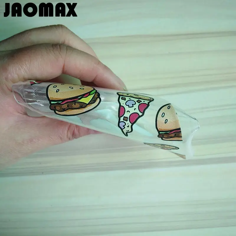 Jaomax гамбургер пицца суши Дизайн чехол для samsung Galaxy S7 S6 S5 S4 S3 Edge S8 Plus силиконовый