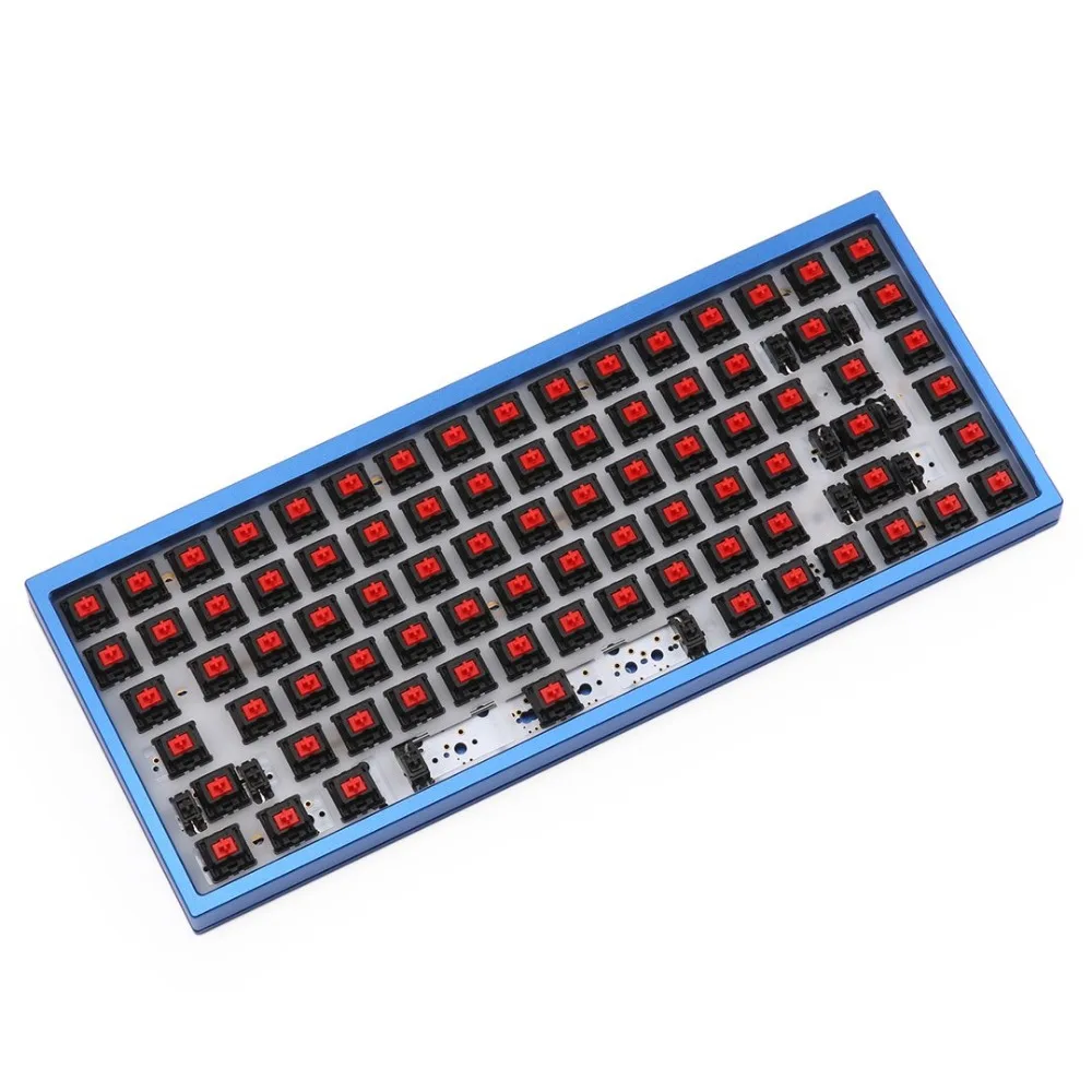 KBD75 PC метериальная пластина совместима с механической клавиатурой|Клавиатуры| |