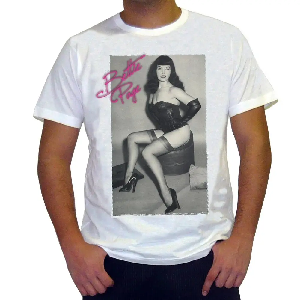 Футболка Gildan BETTIE PAGE H футболка со звездами HOMME MANCHES COURTES celelite|tshirt homme|hommes t-shirtt-shirt homme