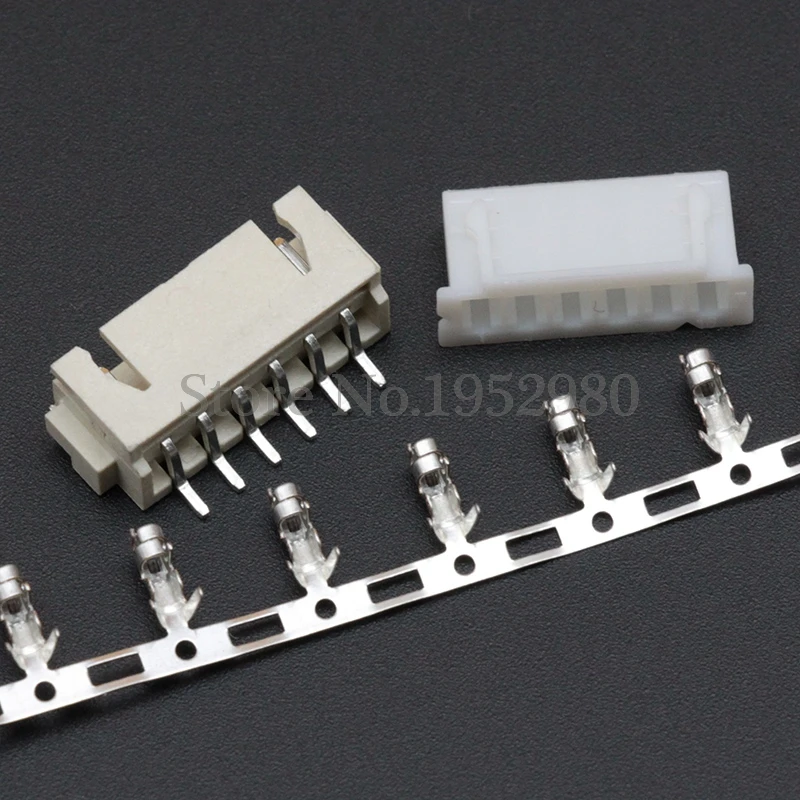 XH2.54 коннектор 2 54 мм шаг 2p 3p 4p 5p 6p 7p 8p 9p 10p 11p 12 контактный спаянный Тип SMD