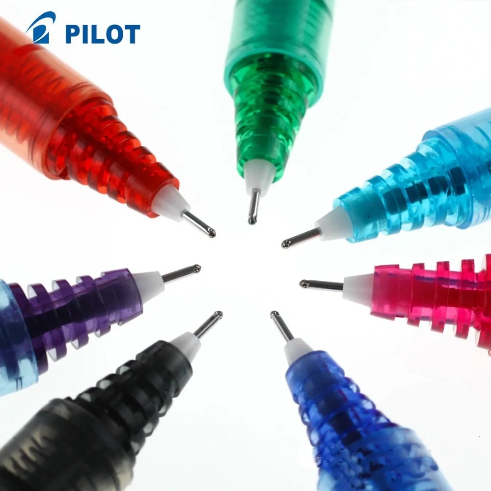Pilot Hi Tecpoint V5 BX 0 5 мм очень тонкая Ручка роллер чернила шариковая ручка Япония