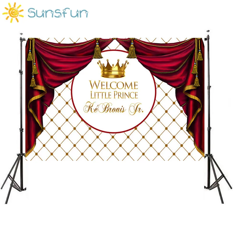 Sunsfun 7x5 футов красная занавеска драпированная стена пользовательский фото фон