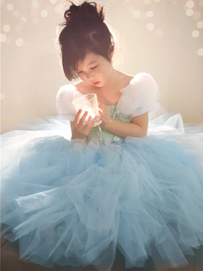 Princess Tutu Dress Kids Girl Cosplay Costume For Birthday Party Ready to Ship | Детская одежда и обувь