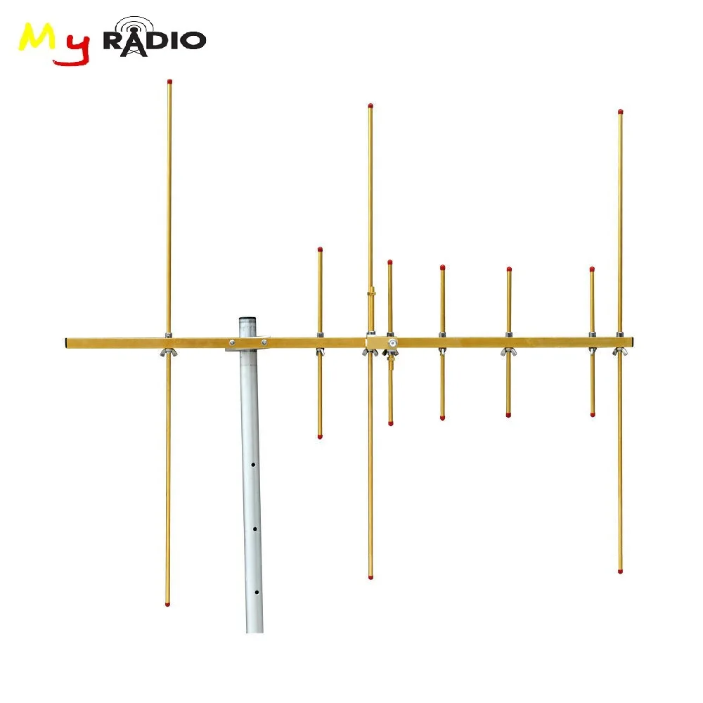 Dual Band 144/430MHz Stainless Yagi Antenna & 8 Elements Radio Repeater Base Station 100W High Gain Antenna