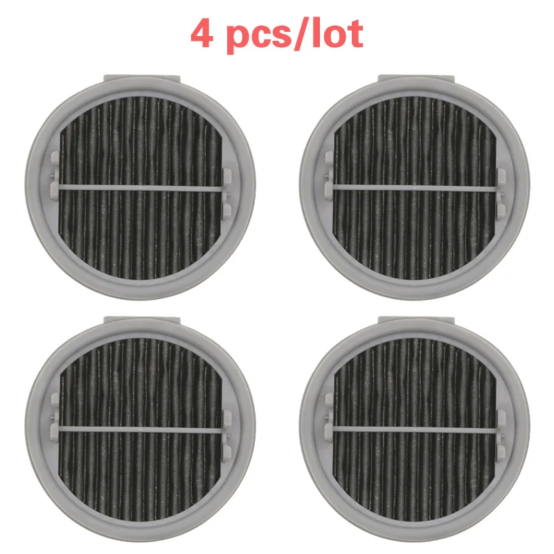 

2/4 pieces / batch HEPA filter chip for xiaomi Roidmi wireless vacuum cleaner F8 F8E dust filter antibacterial washing