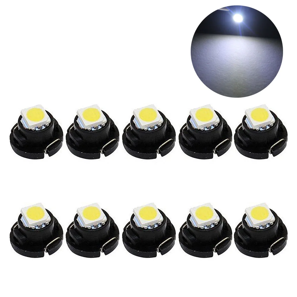 DJSona 10 шт. T4.2 SMD Led подсветка приборной панели автомобиля Панель Спидометр с