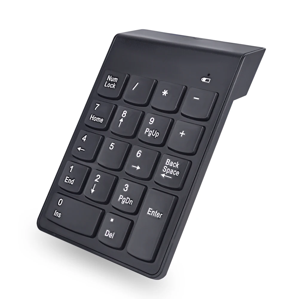 Easyidea мини Беспроводной клавиатуры USB цифровой ultra slim цифровая клавиатура 18
