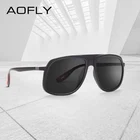 Мужские солнцезащитные очки для вождения AOFLY, классические поляризационные уникальные очки с квадратной оправой, UV400, AF8110, 2019