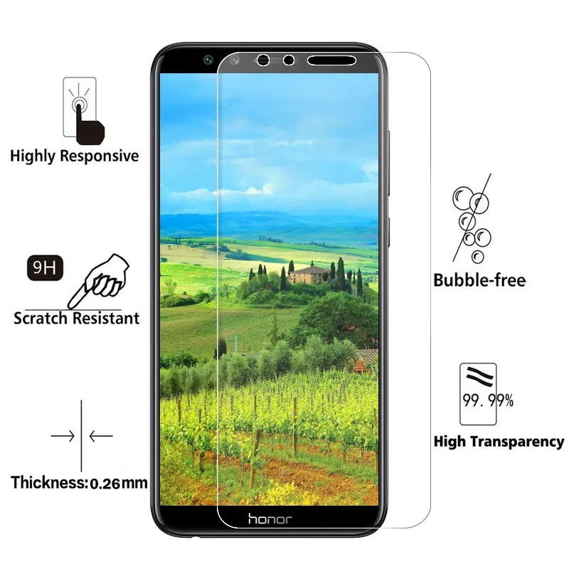 Защитное стекло RUIPHONE on для Huawei Honor 9 Lite экрана 9H 2.5D закаленное стекло|Защитные