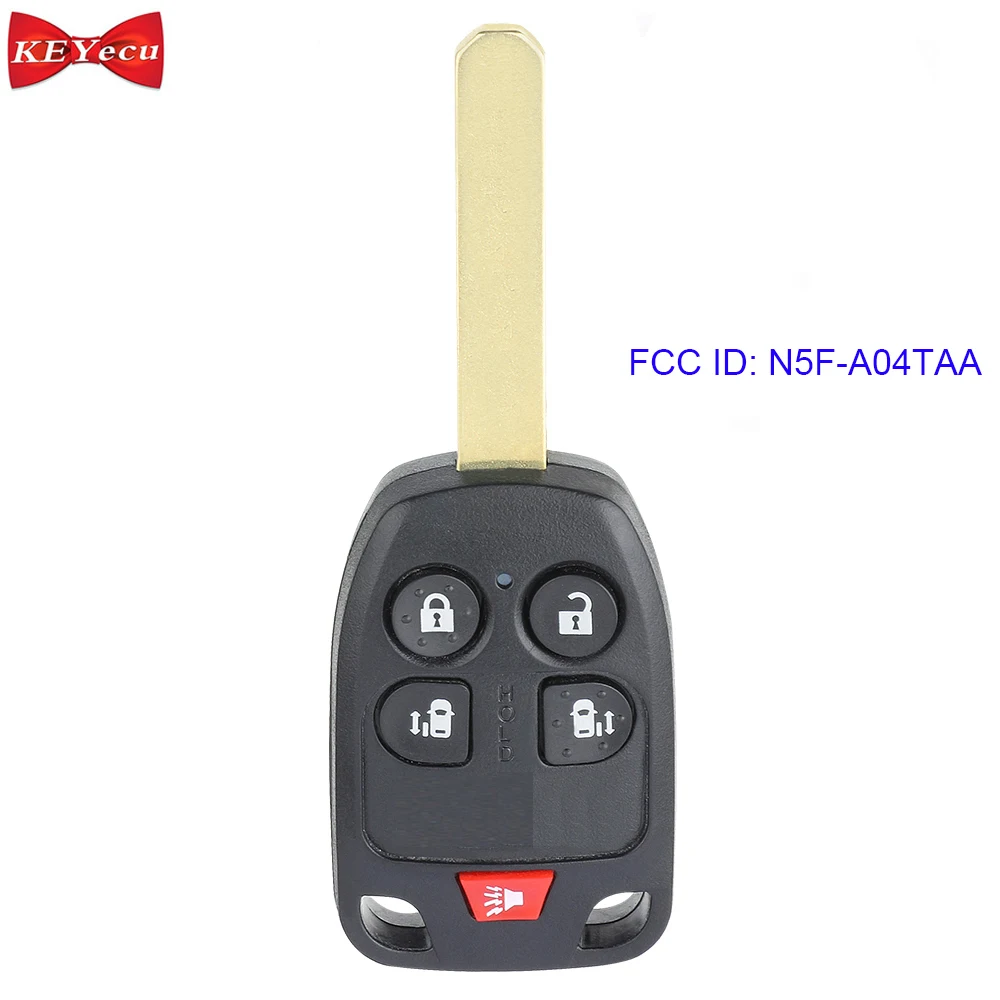 KEYECU для Honda Odyssey 2011 2012 2013 2014 дистанционное управление брелок автомобильного ключа