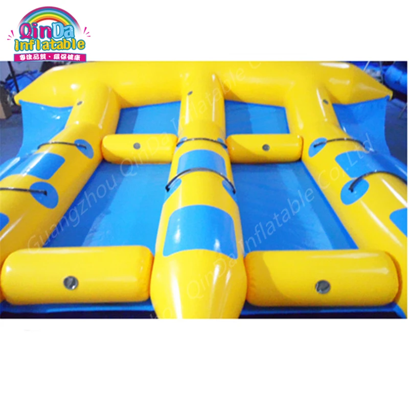Free Air Pump With Inflatable Flying Fish Banana Boat Tube Towable | Игрушки и хобби