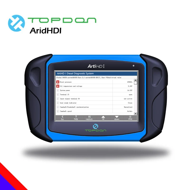 Topdon Arti HD I сверхмощный человек грузовик OBD OBD2 16pin сканер диагностический инструмент Automotivo автомобиль ECU программист кодирование