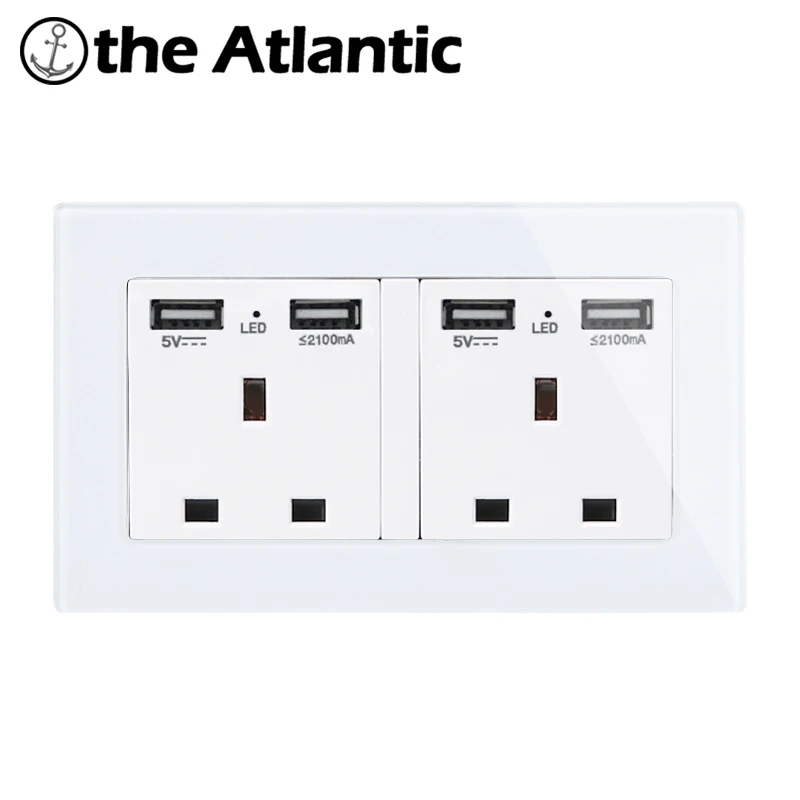 Atlantic все Тип 4 цвета выбрать Великобритания ЕС Универсальный Стандартный
