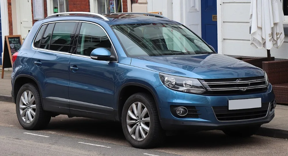 

for Volkswagen Tiguan 2013 2014 2015ABS Chrome Fog Lamp Cover Exterior Molding Trim Car Styling Cover Accessories