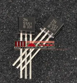 

HAILANGNIAO 100 шт. 2N5551 транзистор NPN 160 вольт 600 мА TO-92