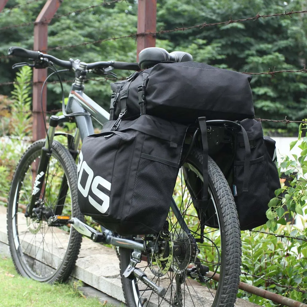 37L 3 в 1 велосипедные сумки MTB дорожный велосипед багажная сумка-переноска сумка с