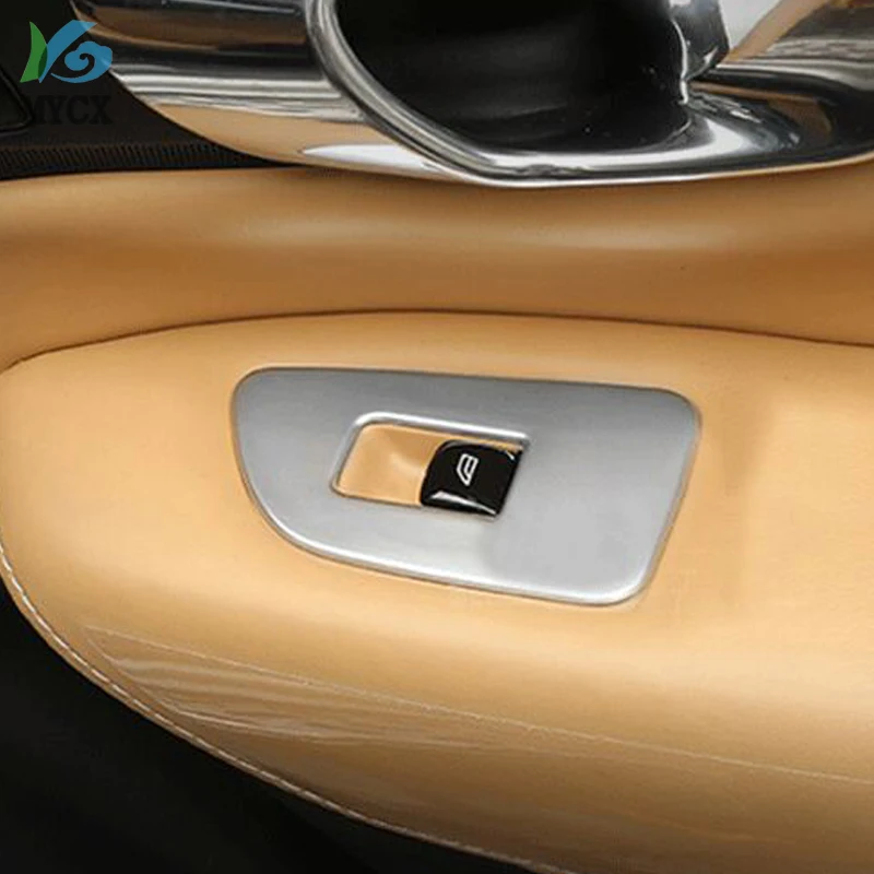 Для Volvo XC90 XC 90 стеклоподъемник кнопка включения крышка отделка ABS Матовый 6 шт
