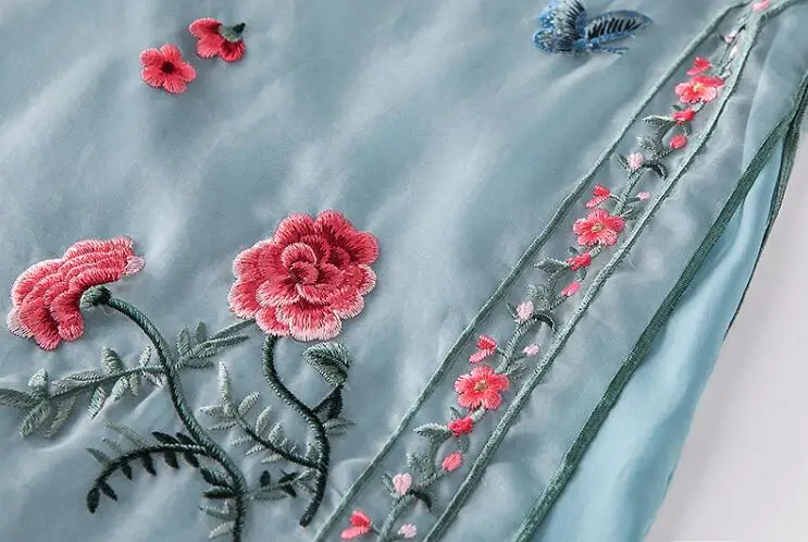 Высококачественное летнее женское платье в народном стиле cheongsam улучшенная