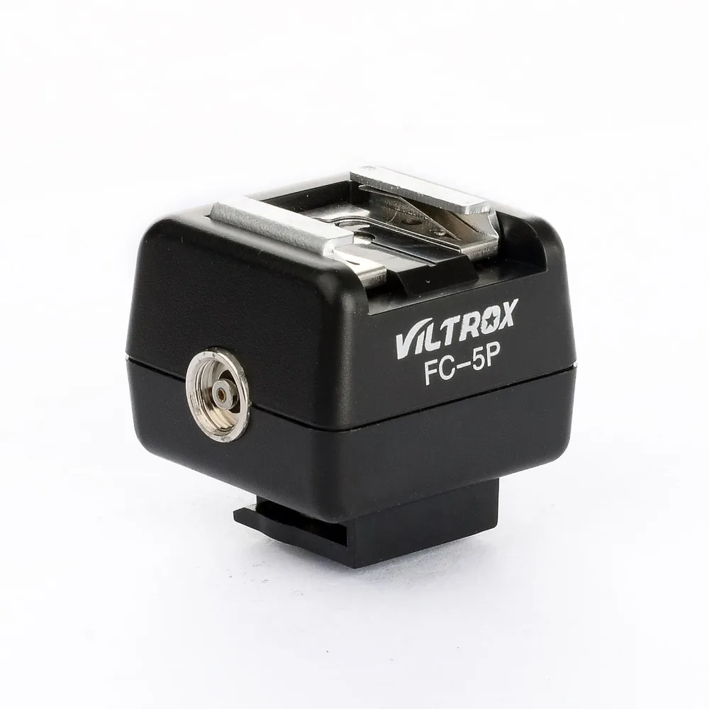 Viltrox FC-5P Горячий башмак Беспроводной Оптический Slave Flash Trigger адаптер ПК