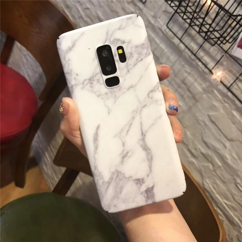 Мрамор гель камень чехол для samsung Galaxy S8 S9 плюс Примечание 8 телефон случаях