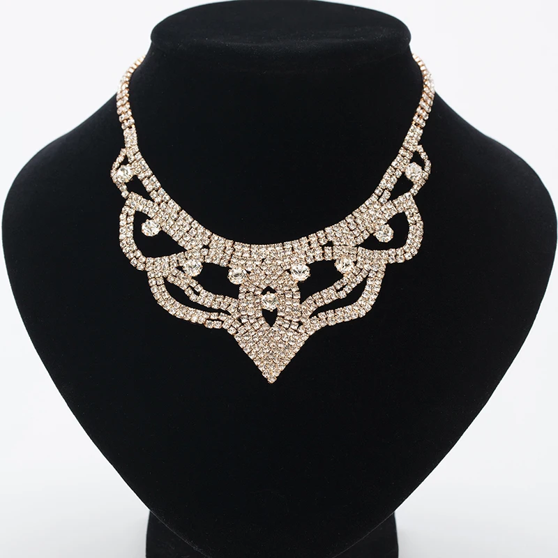 YFJEWE Wedding Star Jewelry Sale New Arrival Vintage Rhinestone Chokers Big Necklaces &amp Pendants for Women Gift N329 | Украшения и