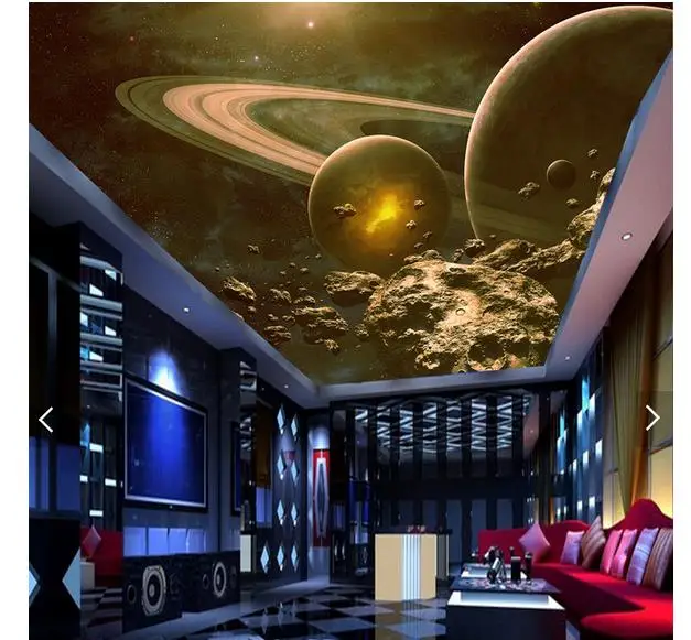 

3D обои на заказ, 3d потолочные обои, фотообои, 3d обои для гостиной