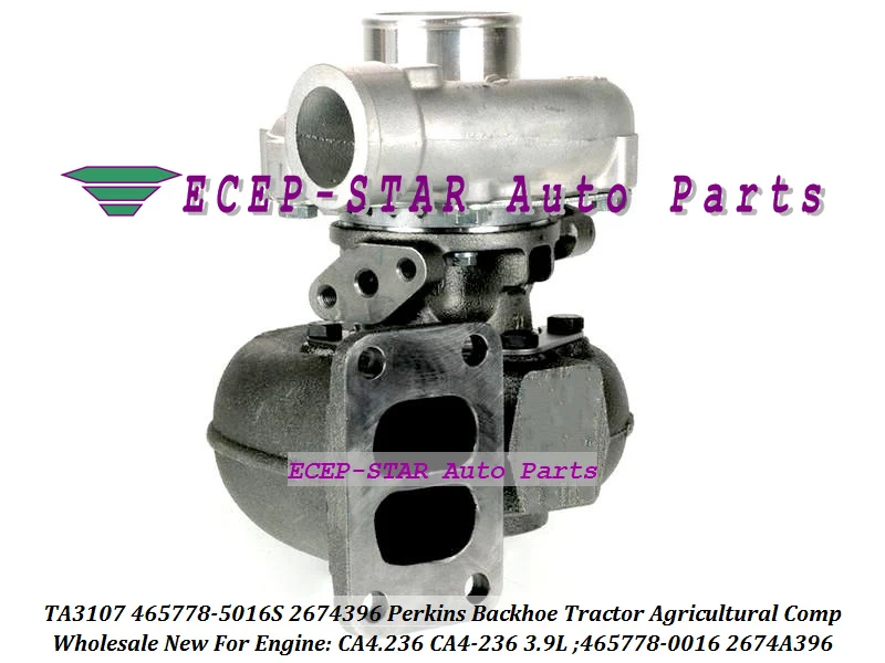Turbo TA3107 465778 5016S 2674A396 2674396 0016 для экскаватора погрузчика сельскохозяйственного