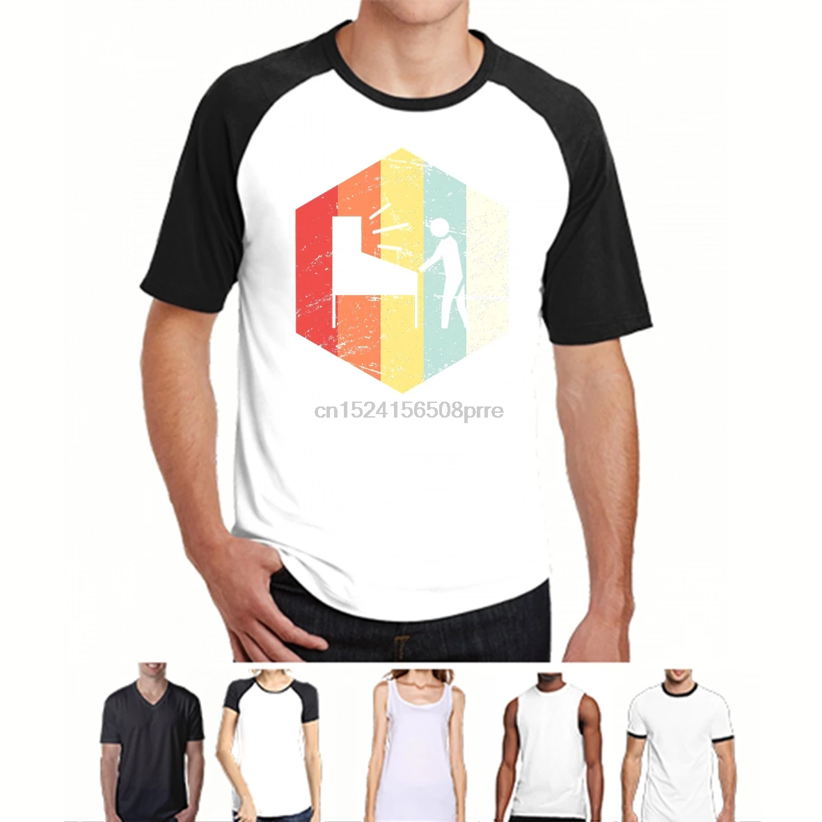 100% хлопок мужская футболка с круглым вырезом на заказ принтом Ретро 70 s пинбол