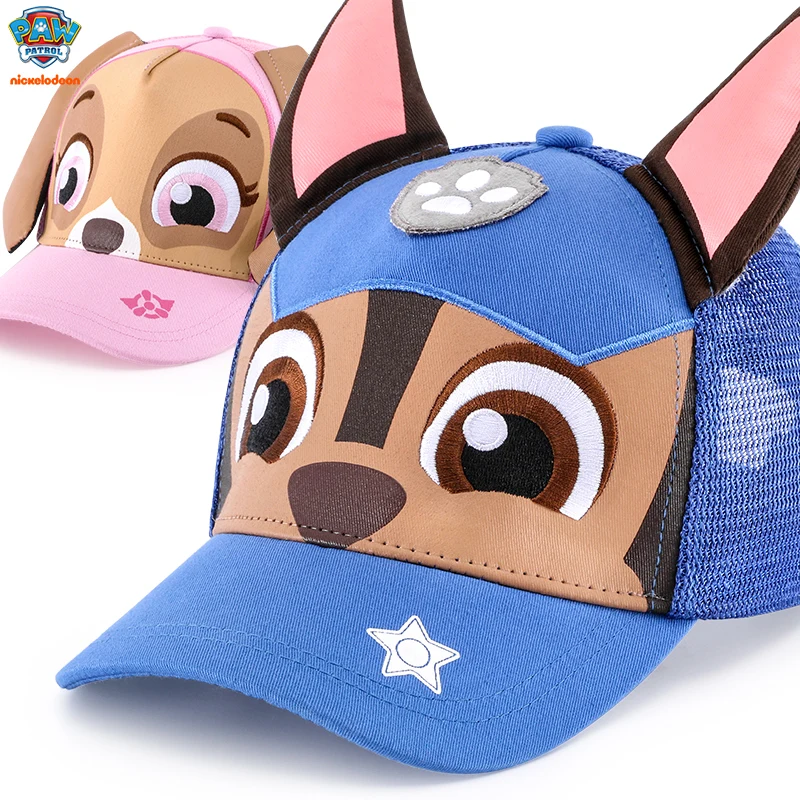 PAW Patrol Genuine Cotton Cute Children's baby summer Hats Toys Caps Headgear Chapeau Puppy Print Party Kids Birthday Gift toy | Игрушки