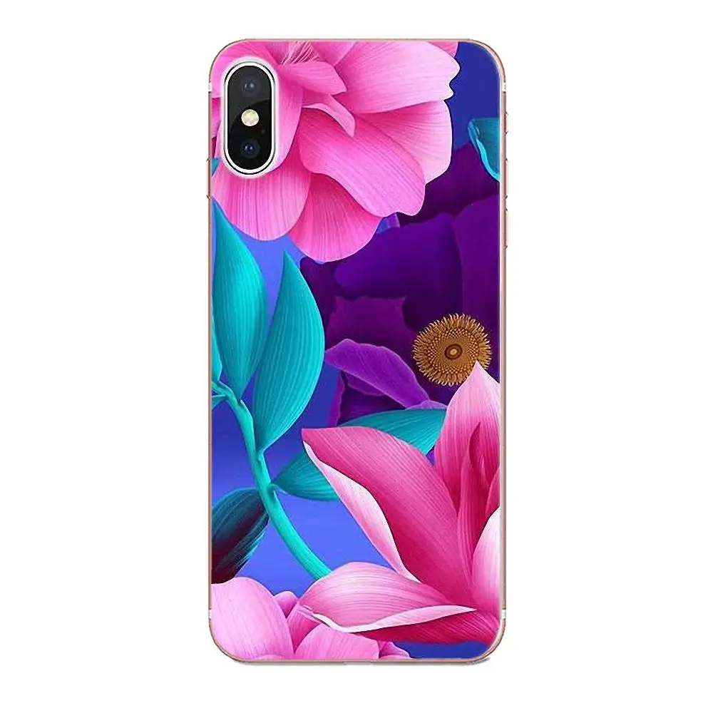 New Luxury Phone Case For Xiaomi Redmi Note 2 3 3S 4 4A 4X 5 5A 6 6A Pro Plus Colorful Flowers Leaf Summe | Мобильные телефоны и