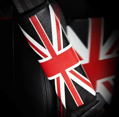 Вышитые плечи из хлопка для mini Cooper R50 R52 R55 R56 R57 R58 R59 R60 R61 1 шт. Стайлинг автомобиля |