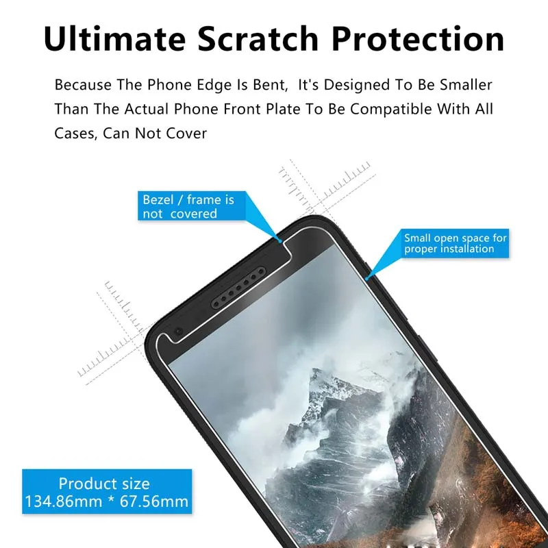 Взрывозащищенная защитная пленка для телефона Haier Terra T54P T51 T53P закаленное стекло