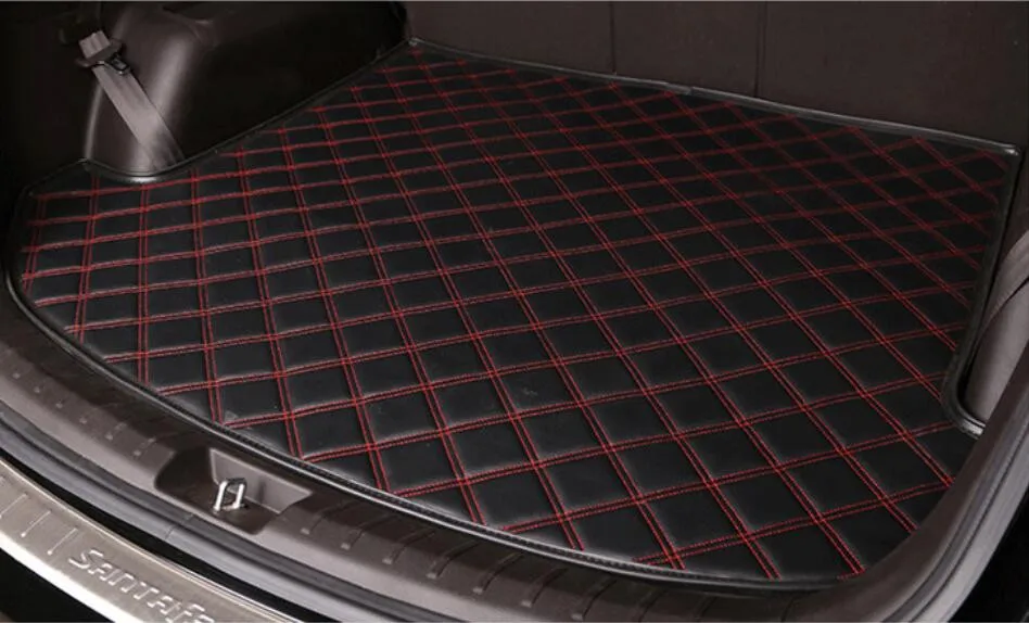 

Auto Cargo Liner Trunk Mats For Ford Mondeo 2017 2018 Car Boot Mat High Quality Brand New Soft Leather