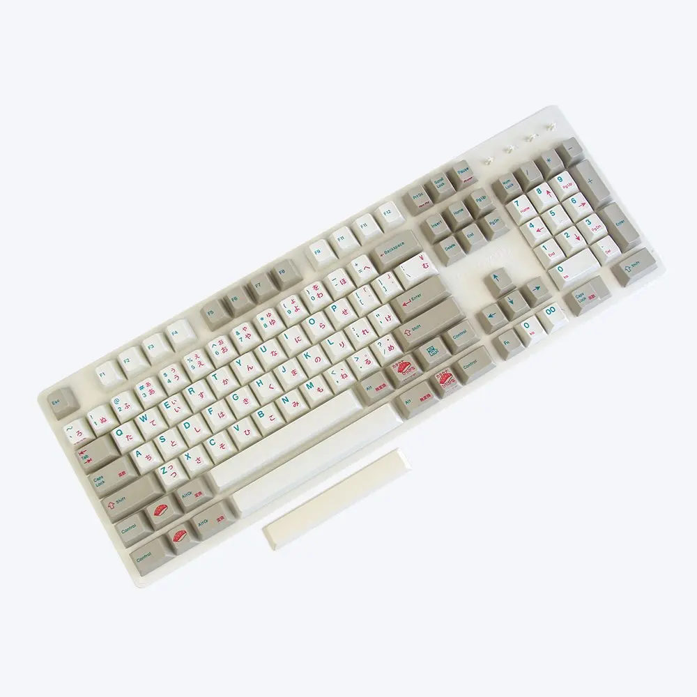 Enjoypbt Японский Суши keycap Вишневый профиль краситель подложенный 117 клавиш для cherry mx