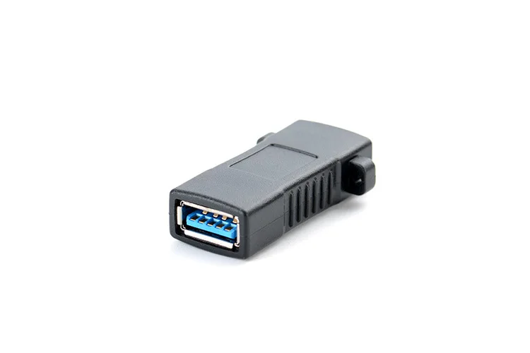 Удлинительный Кабель-адаптер с гнездовым и разъемами USB 3 0 типа A крепежным