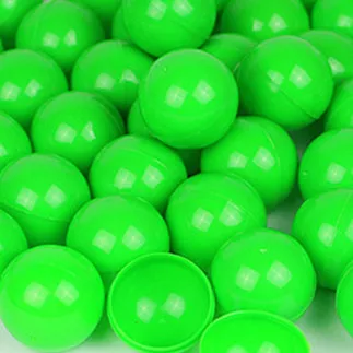 Green HUIESON 50 шт./упак. красочные окружающую среду для пинг-понга маленького ребенка ПВХ шары для лотерейный игровой рекламы 40 мм Диаметр шарики - Цвет: Green