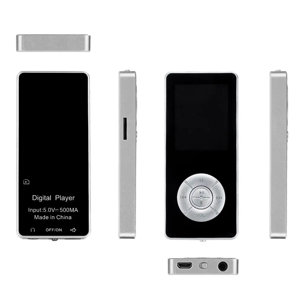 Портативный спортивный MP3 плеер студенческий с bluetooth динамиком TF/FM электронная